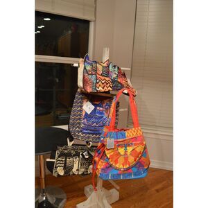 Vintage Laurel Burch Bag & Wallet Lot – 4 Pieces – New With Tags